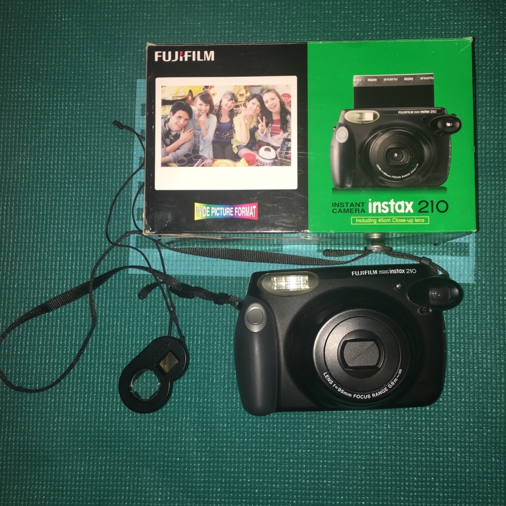 Black Instax 210 Camera